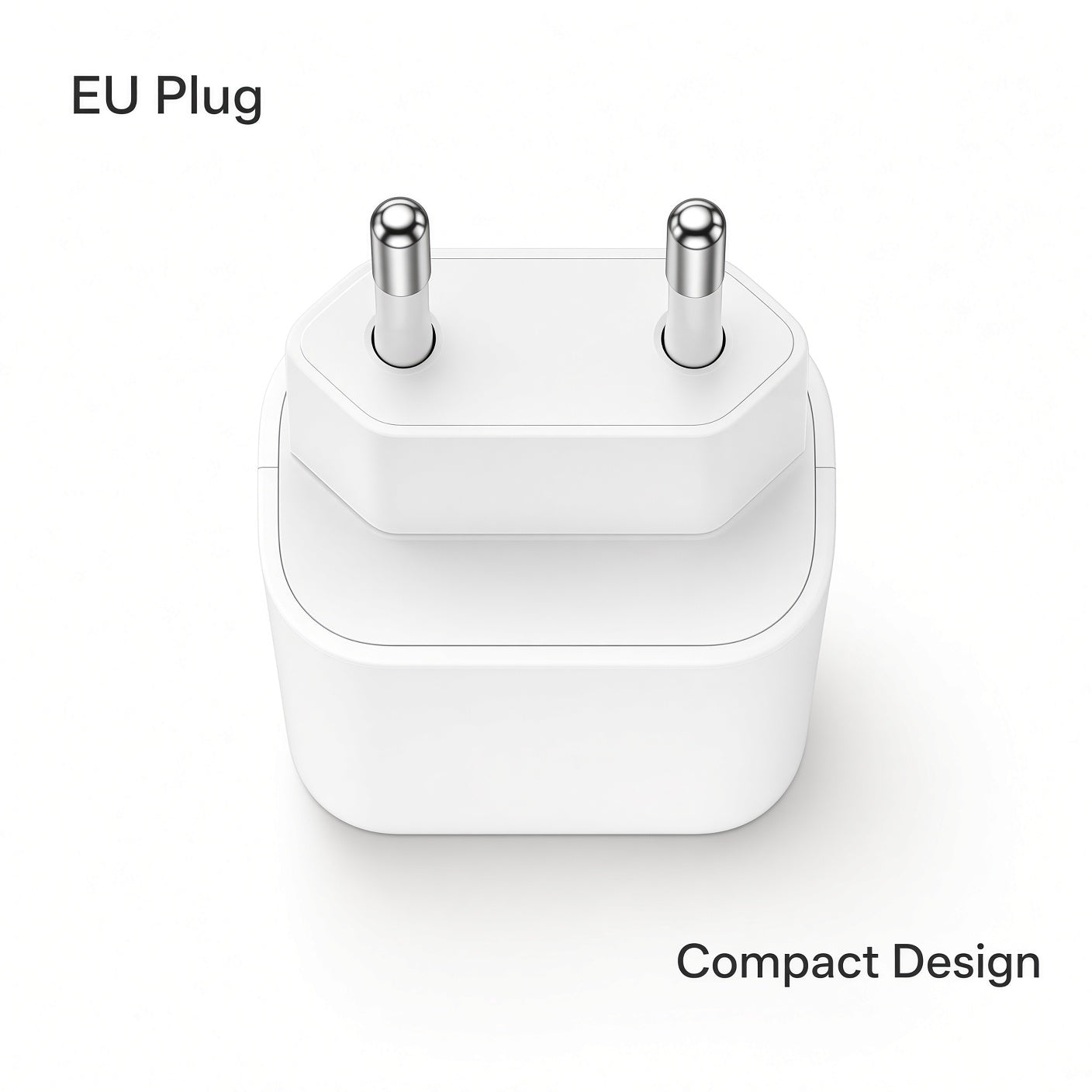 White EU USB-C Charger – Dual Port & Single Port Options