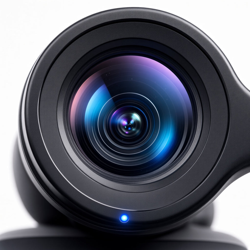 1080P HD Webcam with Built-in Microphone and Adjustable Stand